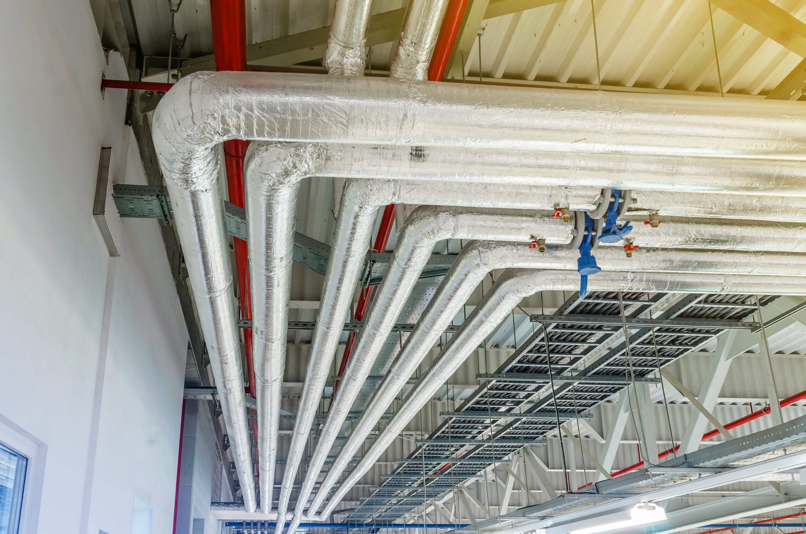 Calorifugeage d’un réseau industriel