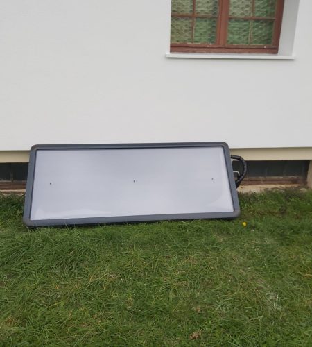 Capteur solaire thermique en toiture