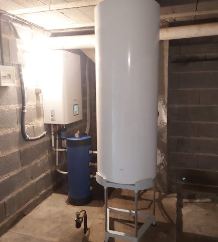 Ballon thermodynamique et raccordements